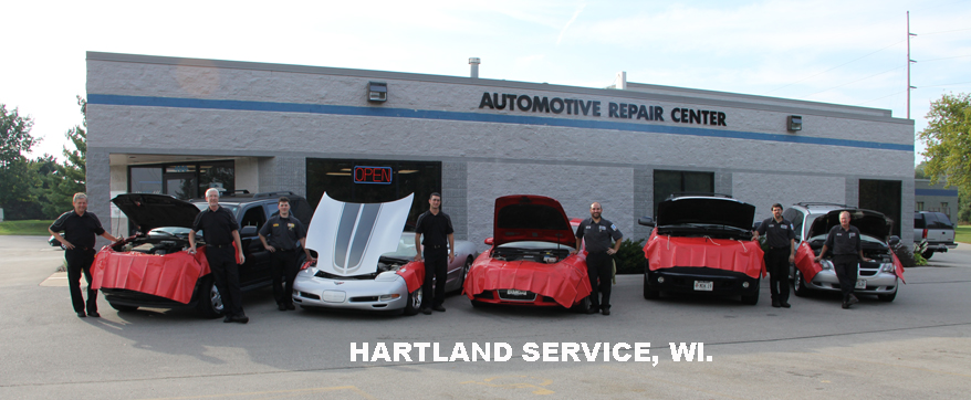 Hartland Service, WI. with Netcore Covers