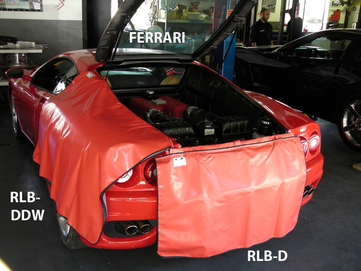 Red Ferrari RLB-D, RLB-DDW