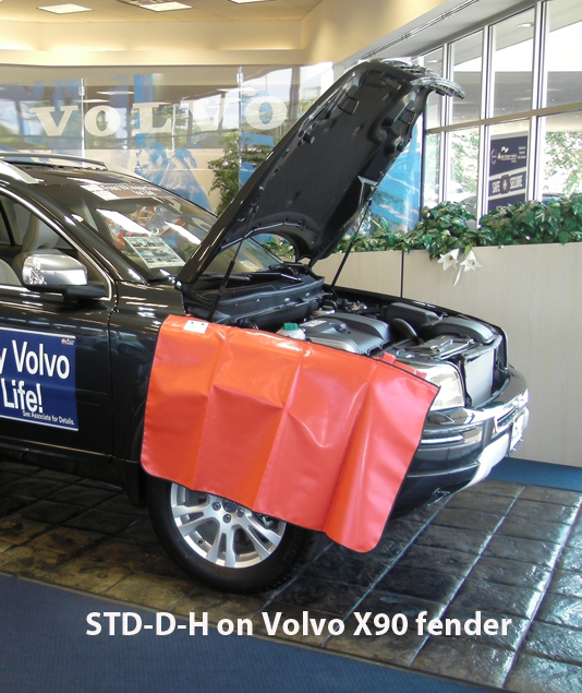 STD-D-H fender cover on X90 Volvo